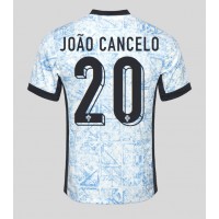 Portugal Joao Cancelo #20 Bortatröja EM 2024 Korta ärmar